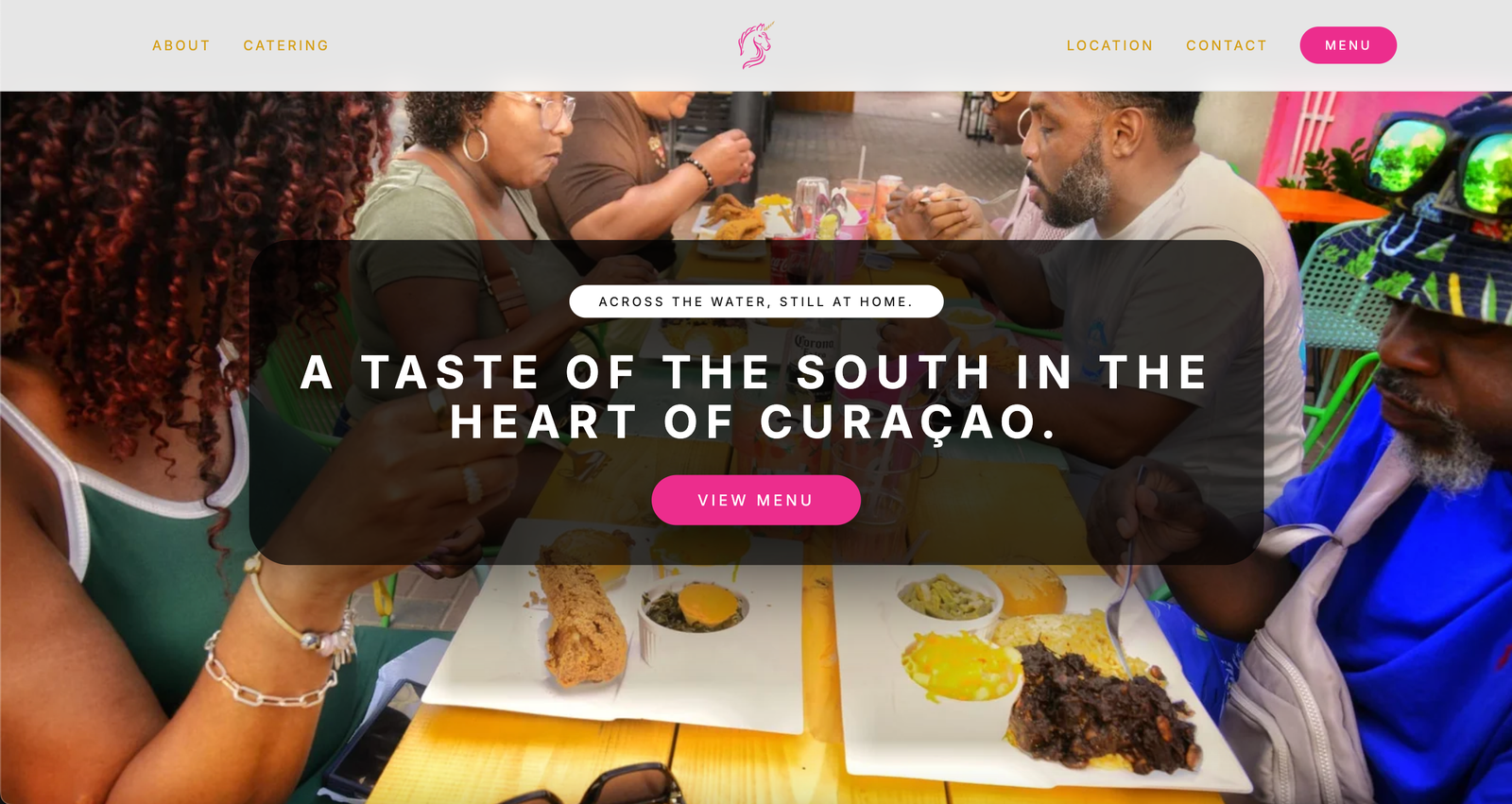 The Pink Unicorn website